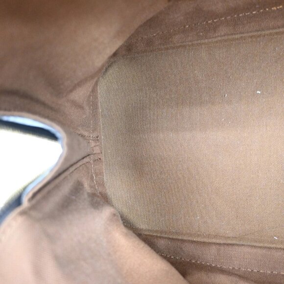 LOUIS VUITTON LV Logo Alma Hand Bag Monogram Leather Brown France M51130 82EE740 - Picture 13 of 16